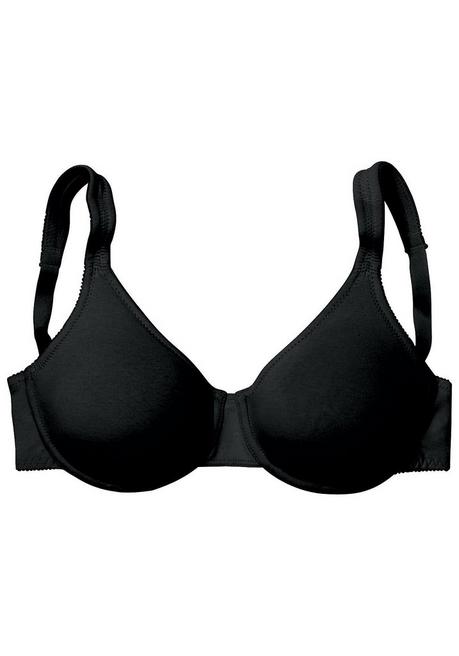 PETITE FLEUR Minimizer-BH - schwarz+weiß sheego Wochenangebot