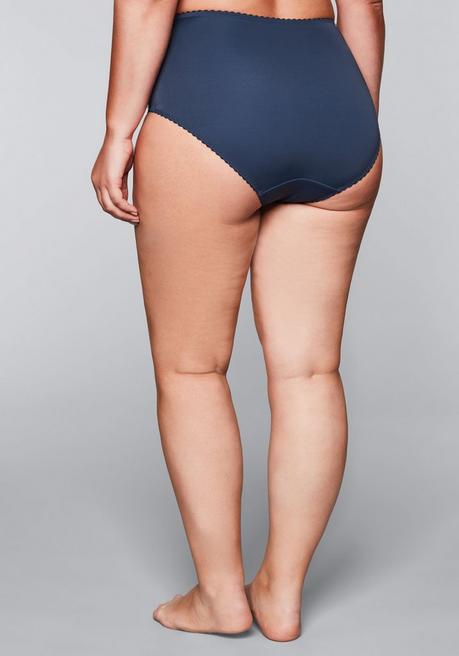 sheego Taillenslip mit transparenter Spitze - saphir sheego Bis zu 60% Rabatt