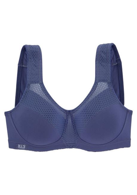 H.I.S EM LBG Sport-BH - blau sheego Nur für heute