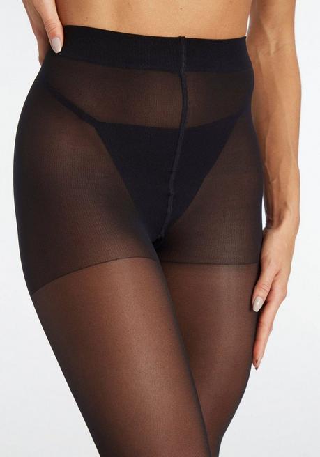 VIVANCE Stützstrumpfhose - schwarz sheego zollfrei