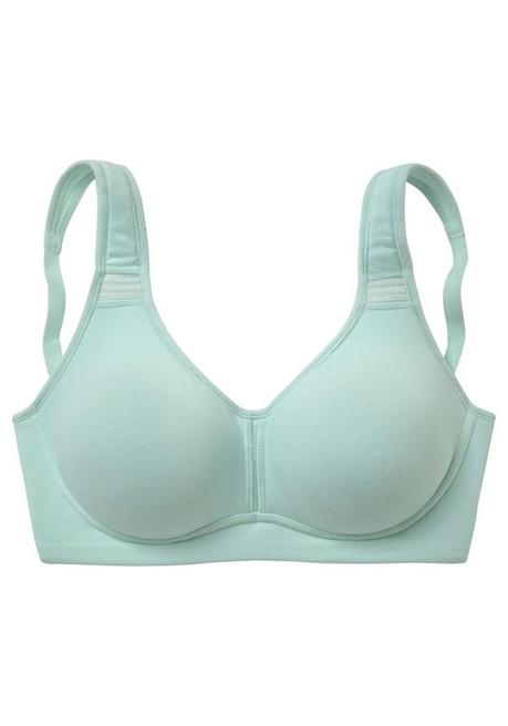 PETITE FLEUR Doppelpack T-Shirt-BHs - mint+weiß sheego Schlussverkauf