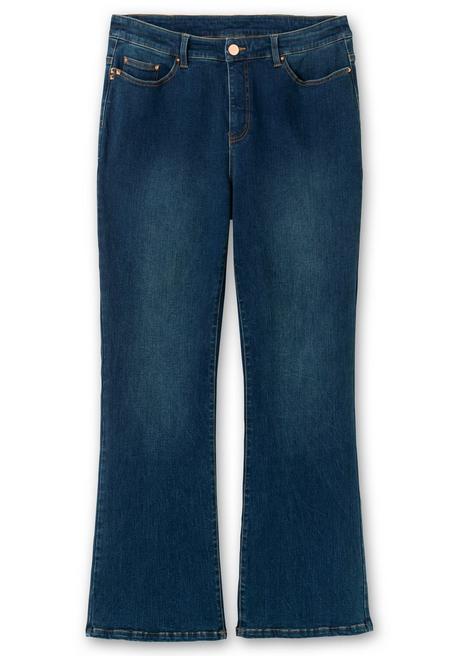 sheego Bootcut Stretch-Jeans mit Bodyforming-Effekt - dark blue Denim sheego Riesige Rabatte