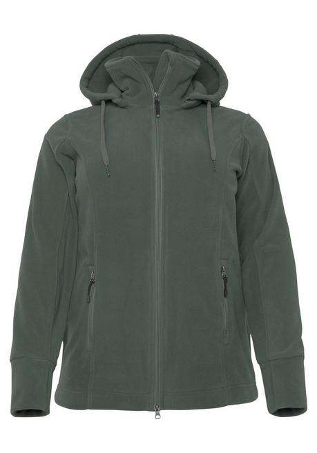 Polarino Fleecejacke - grün sheego Speichern exportieren