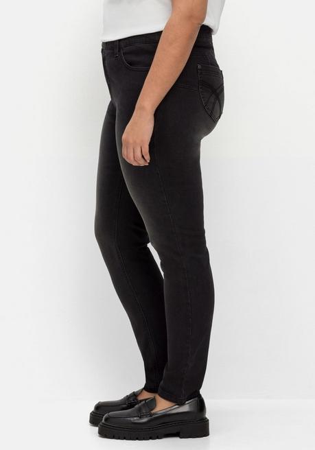 sheego Skinny Jeans in Curvy-Schnitt SUSANNE - black Denim sheego Blitzverkäufe
