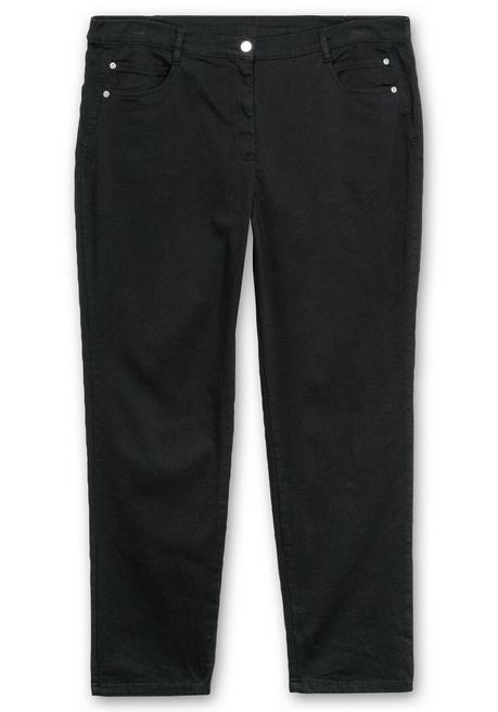 sheego Gerade Stretch-Jeans mit Komfortbund - black Denim sheego Begrenztes Angebot