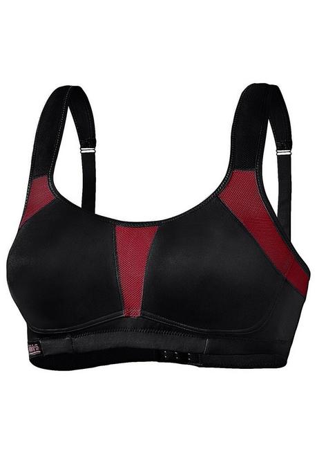 H.I.S EM LBG Sport-BH - schwarz-pink sheego Lagerräumung