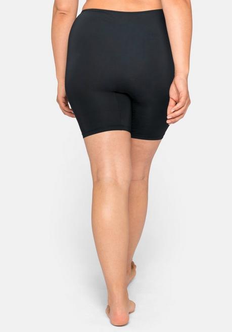 sheego Panty im High-Waist-Schnitt mit langem Bein, Microfaser - schwarz sheego Heißer Verkauf