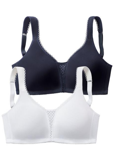 NUANCE Entlastungs-BH - schwarz+weiß sheego Top Angebot