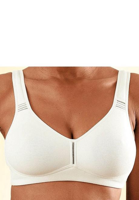 PETITE FLEUR Doppelpack T-Shirt-BHs - schwarz+weiß sheego Saisonale Angebote