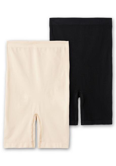 sheego Doppelpack Shaping-Formpants extrahohe Taille - hautfarben+schwarz sheego Tägliche Deals