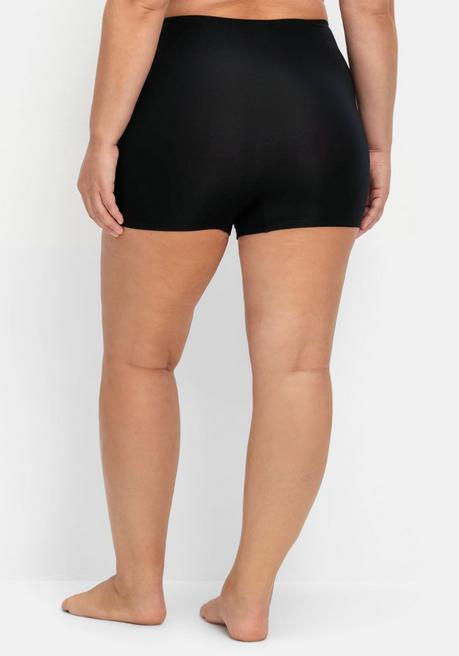 sheego Panty mit hoch geschnittener Taille - schwarz sheego Super Sparpreis
