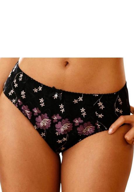 NUANCE Slip - schwarz-taupe sheego Bis zu 60% Rabatt