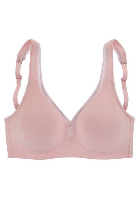 PETITE FLEUR T-Shirt-BH - rosé+weiß sheego 50% Rabatt für begrenzte Zeit