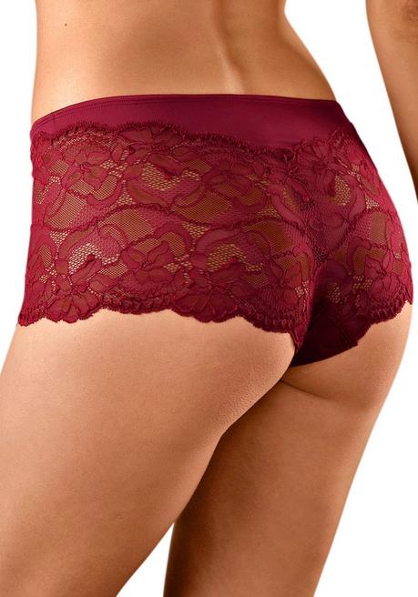 VIVANCE Panty - bordeaux+schwarz sheego Rabatte dieses Monats