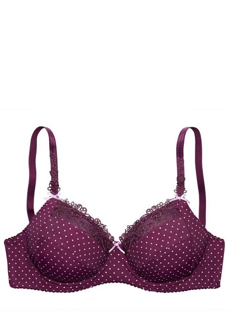 NUANCE Bügel-BH - aubergine sheego Online
