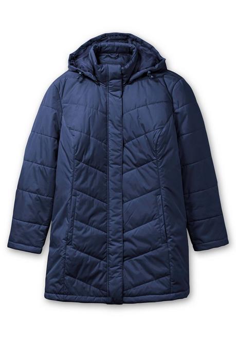 sheego Steppjacke mit abnehmbarer Kapuze - marine sheego Fabrikpreis