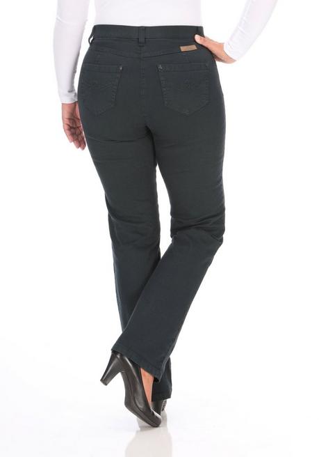 KjBRAND Jeans in Quer-Stretch-Qualität, mit Komfortbund - tannengrün sheego Räumungsverkauf
