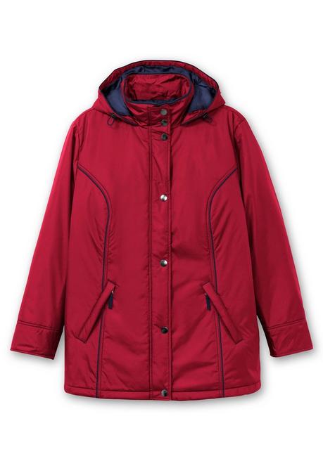 sheego Wind- und wasserabweisende Funktionsjacke - rot sheego Tiefpreis