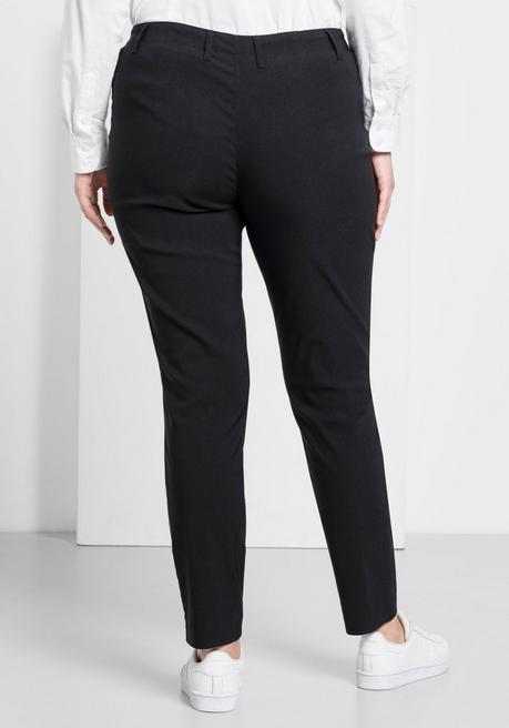 sheego Bengalin-Hose in schmaler Passform - schwarz sheego Vierteljährliche Förderung
