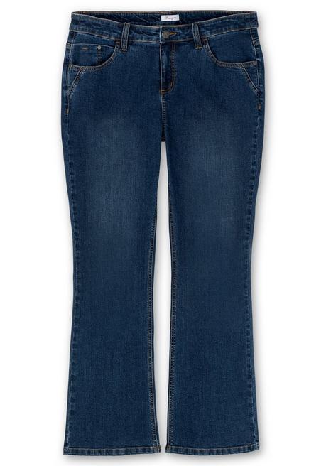 sheego Bootcut-Jeans in Curvy-Schnitt SUSANNE - dark blue Denim sheego Riesige Rabatte