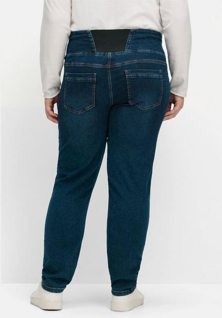 sheego Schmale High-Waist-Jeans in Curvy-Schnitt ANNE - dark blue Denim sheego 50% Rabatt für begrenzte Zeit