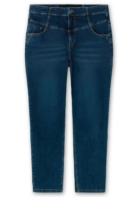 sheego Schmale High-Waist-Jeans in Curvy-Schnitt ANNE - dark blue Denim sheego 50% Rabatt für begrenzte Zeit
