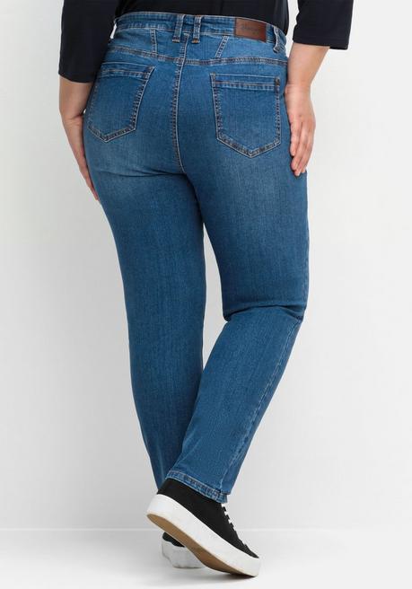 sheego Schmale Jeans in Curvy-Schnitt VERENA - blue Denim sheego Hotsell