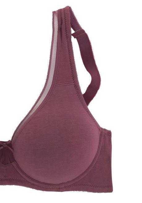 PETITE FLEUR Doppelpack Minimizer-BHs - burgund+weiß sheego Versandkostenfrei