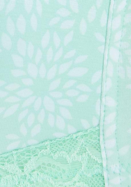 NUANCE Entlastungs-BH mit Jacquardspitze - mint-weiß sheego VIP-Rabatte