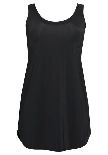 sheego Unterkleid mit gerundetem Saum, elastische Qualität - schwarz sheego Bis zu 50% Rabatt