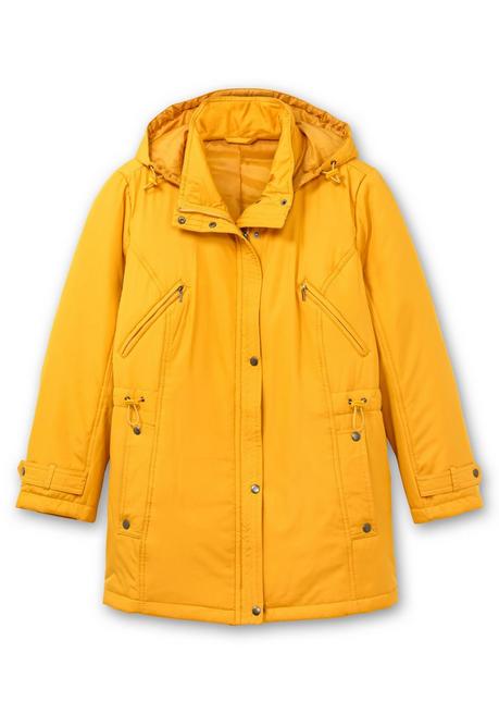 sheego Steppjacke mit Tunnelzug in der Taille - ocker sheego Flash Sale