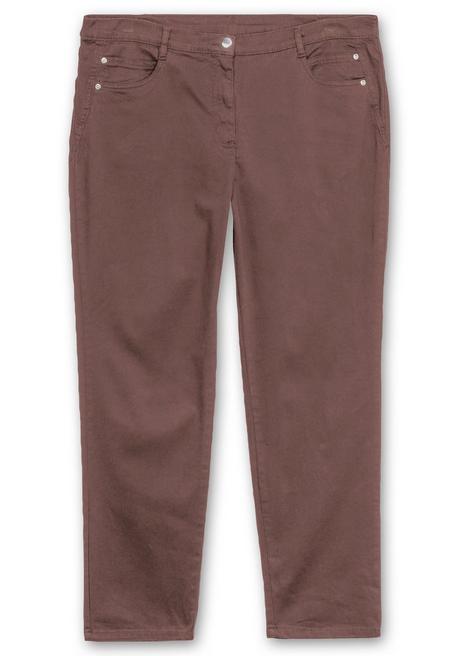 sheego Gerade Stretch-Jeans mit Komfortbund - braun sheego Heißer Verkauf