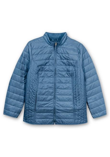 sheego Leicht wattierte Steppjacke mit Stehkragen - jeansblau sheego Bestseller