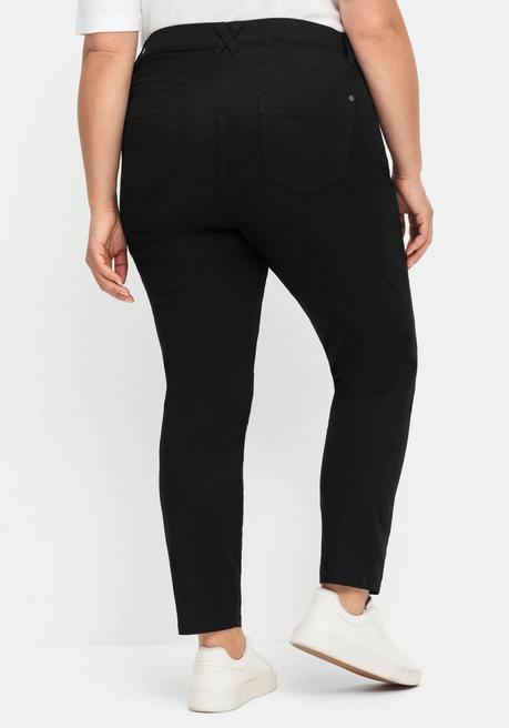 sheego Schmale Hose im Curvy-Schnitt VERENA - schwarz sheego Tiefpreis