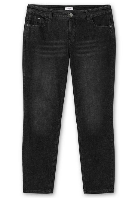 sheego Schmale Jeans in Curvy-Schnitt PIA, in 5-Pocket-Form - black Denim sheego Kostenlose Rückgabe