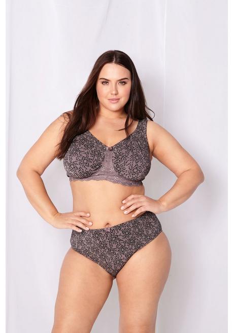 NUANCE Slip in extrahohem Schnitt, aus Baumwolle - taupe sheego Begrenztes Angebot