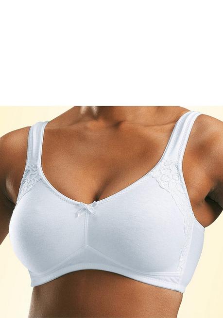 PETITE FLEUR Soft-BH - lila+weiß sheego VIP-Rabatte