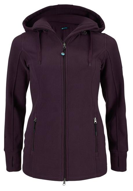 Polarino Fleecejacke - aubergine sheego Super Rabatt