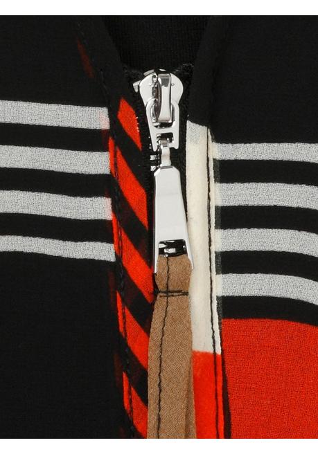 VIA APPIA DUE Chiffontunika mit Grafikprint und Zierreißverschluss - schwarz gemustert sheego Online Shopping