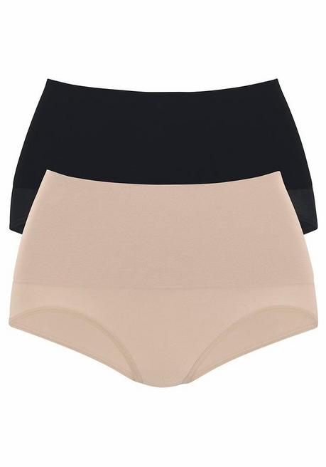 PETITE FLEUR Formslip - schwarz+nude sheego Weihnachtsangebot