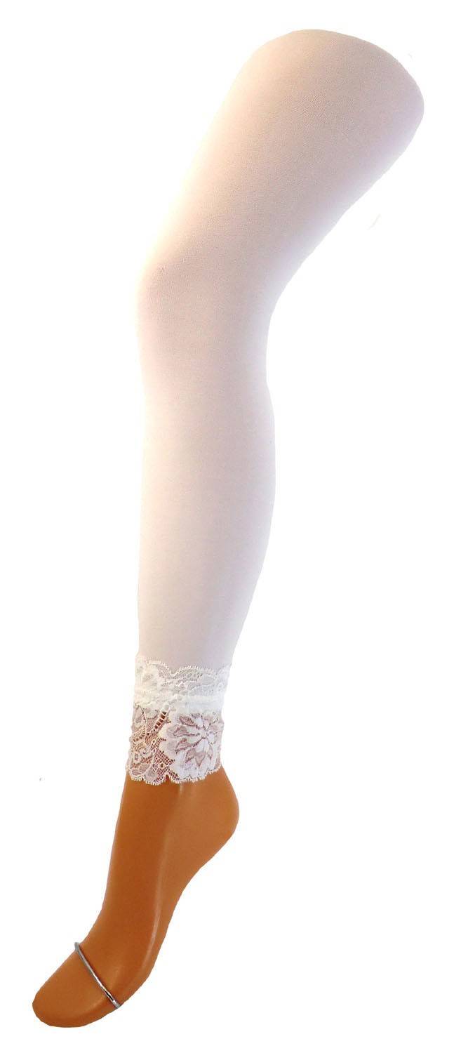 Shimasocks Damen Leggings Microfaser 70 DEN lang mit Spitze, blickdicht Rabatt