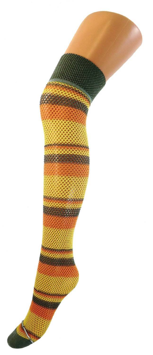Shimasocks Damen Netz Overknee 30 DEN Fabrik Onlineshop