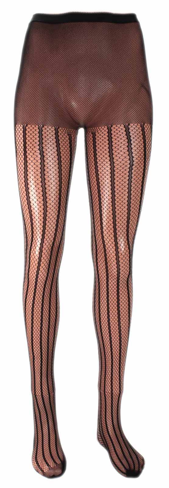 Shimasocks Damen Netzstrumpfhose Streifenoptik Tägliche Deals