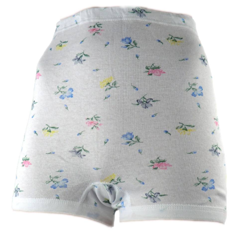 Shimasocks Damen Schlüpfer weiß mit Blumenmuster Begrenzt auf 3 Tage