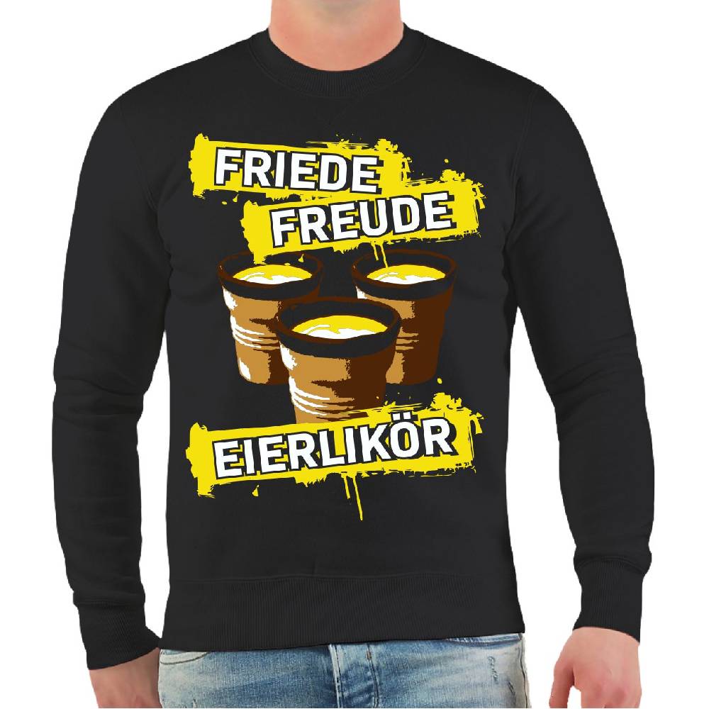 Spass Kostet Männer Sweatshirt Eierlikör Weihnachtsangebot