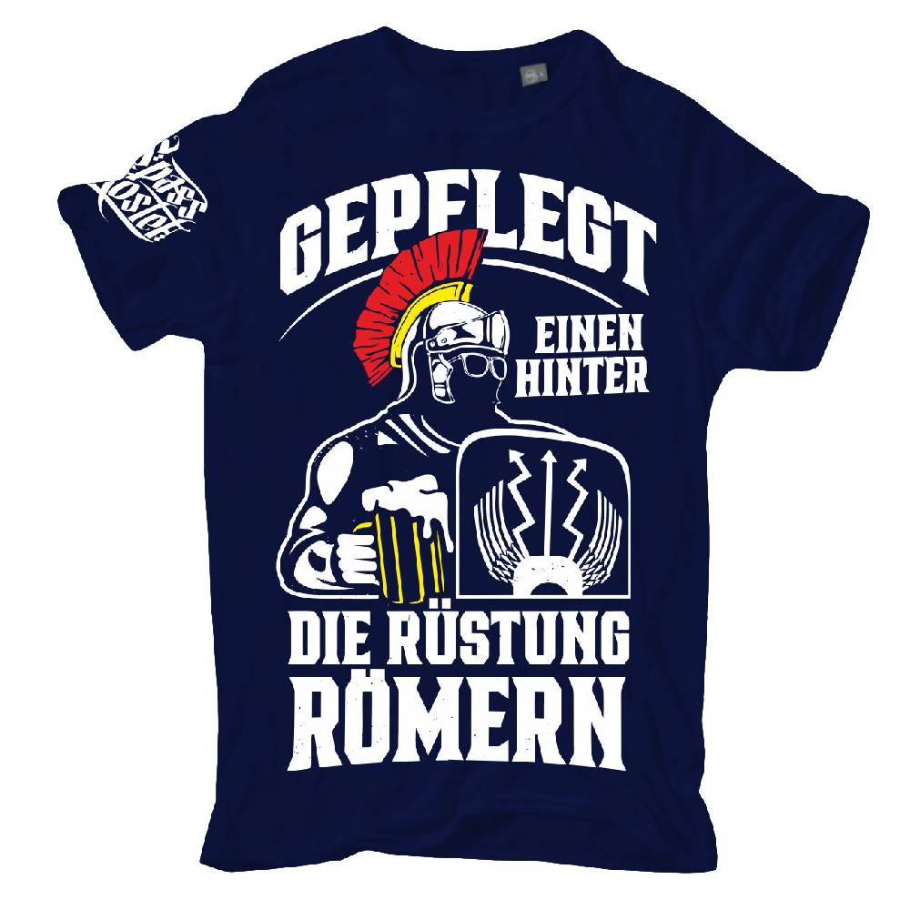 Spass Kostet Übergrößen Männer T-Shirt Gepflegt einen hinter die Rüstung Römern 3XL bis 8XL Discount Store für neue Produkte