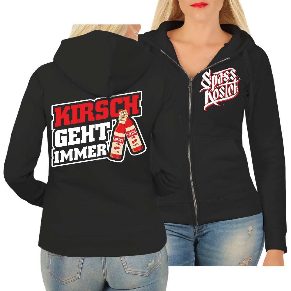 Spass Kostet Frauen Kapujacke Kirsch geht immer Cyber Monday
