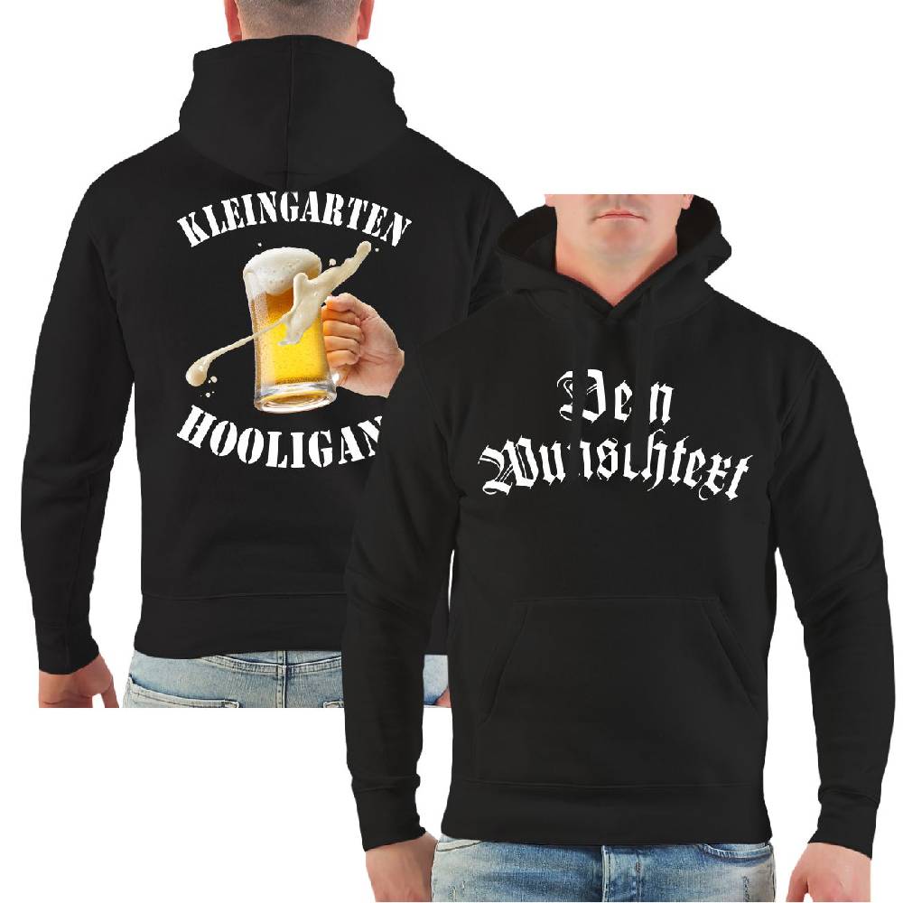 Spass Kostet Männer Kapu WUNSCHTEXT Kleingarten Hooligans Top Angebot