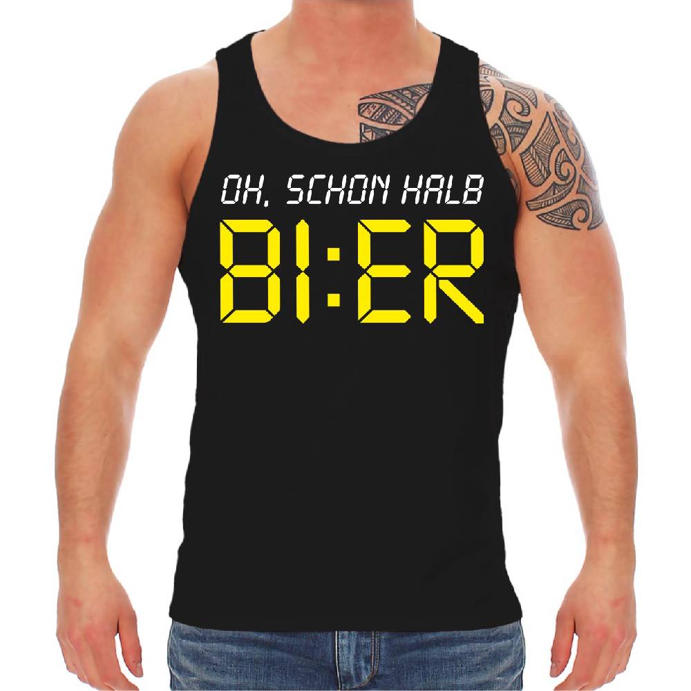 Spass Kostet Männer Träger Oh, schon halb BIER Begrenzt auf 3 Tage