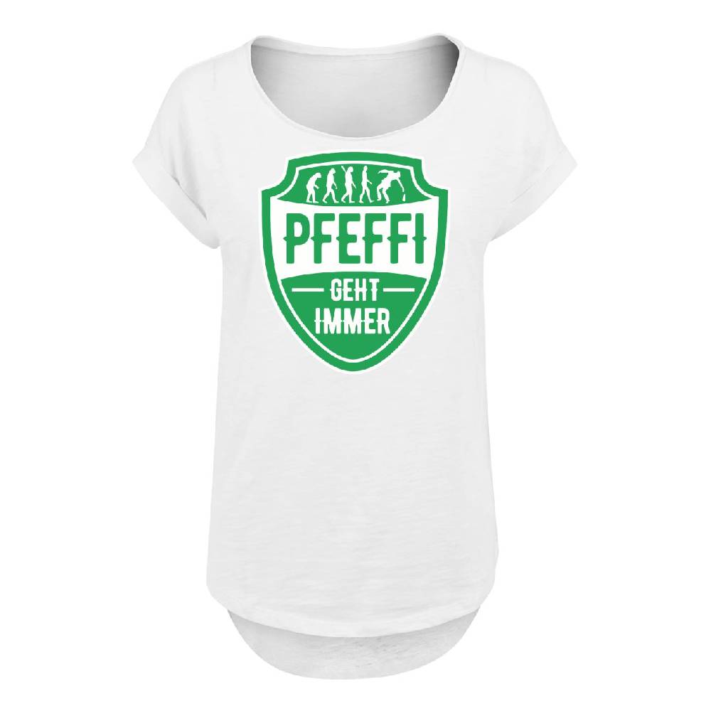 Spass Kostet Frauen Long Slub T-Shirt Pfefferminz geht immer Outlet
